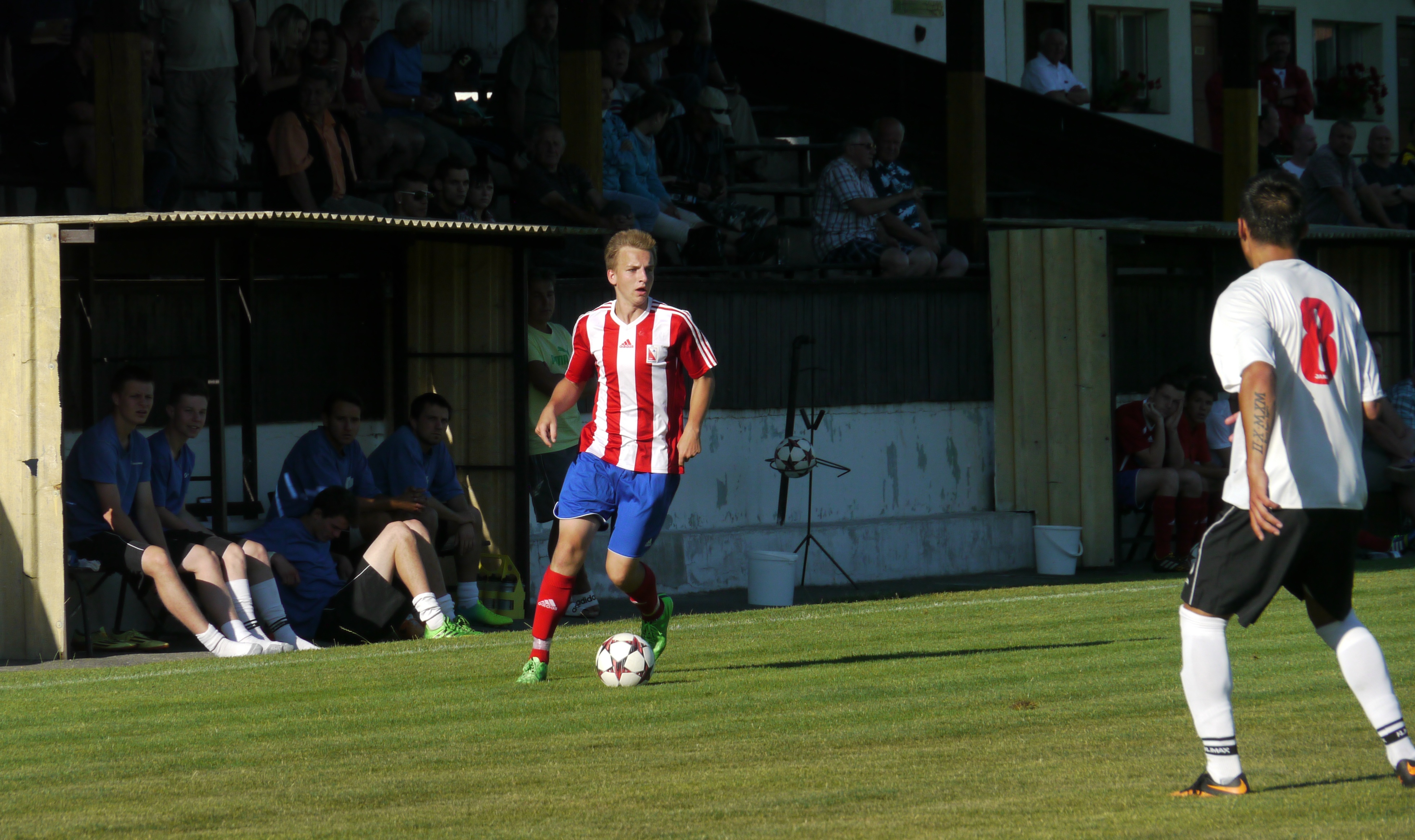 PÚ TJ Červený Kostelec - FK Jaroměř 26.7.2015, foto: Václav Mlejnek . 